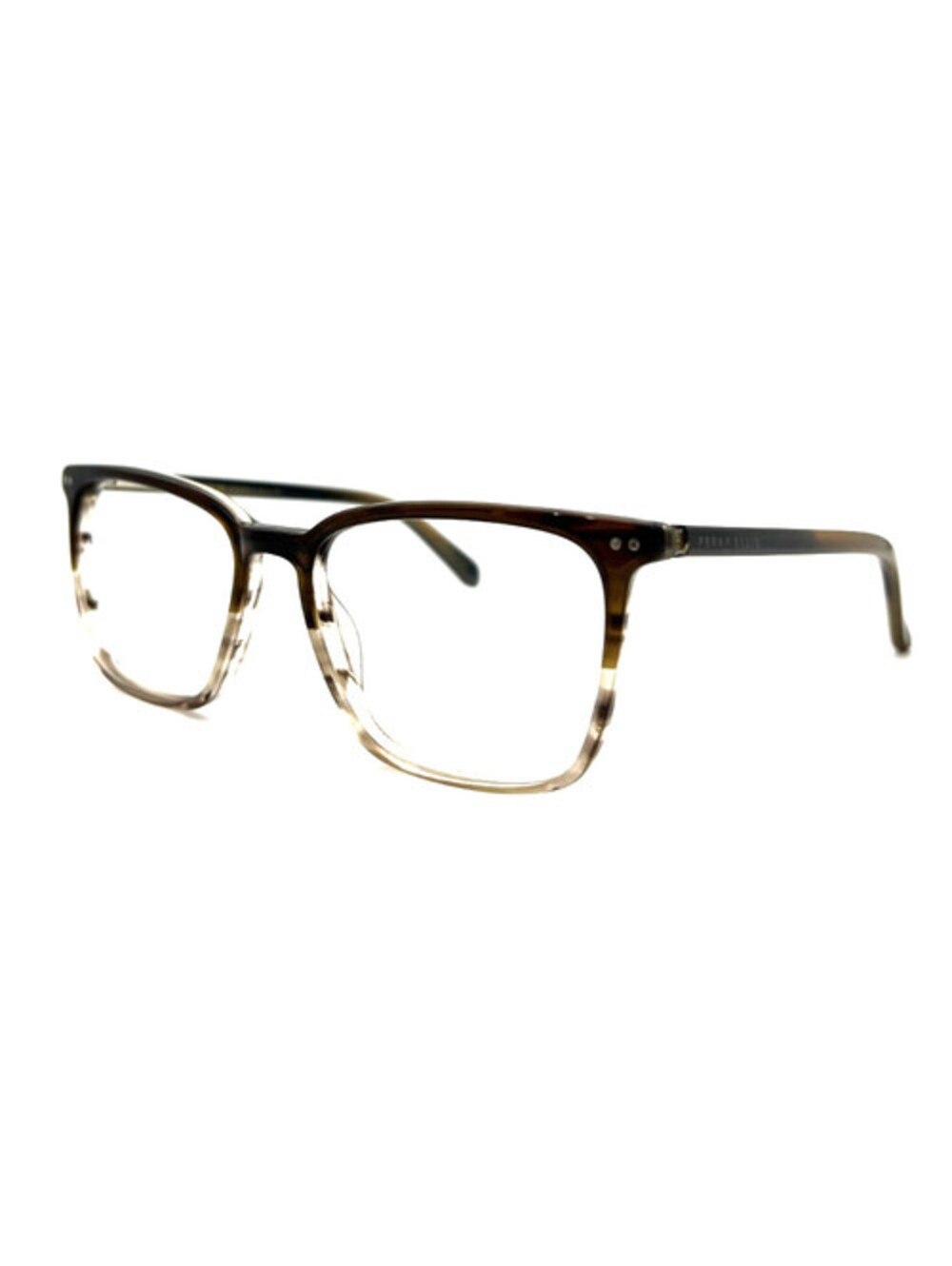 Perry Ellis PE-449-2 Brown Fade Rectangle Authentic Eyeglass Frames 53-17-140